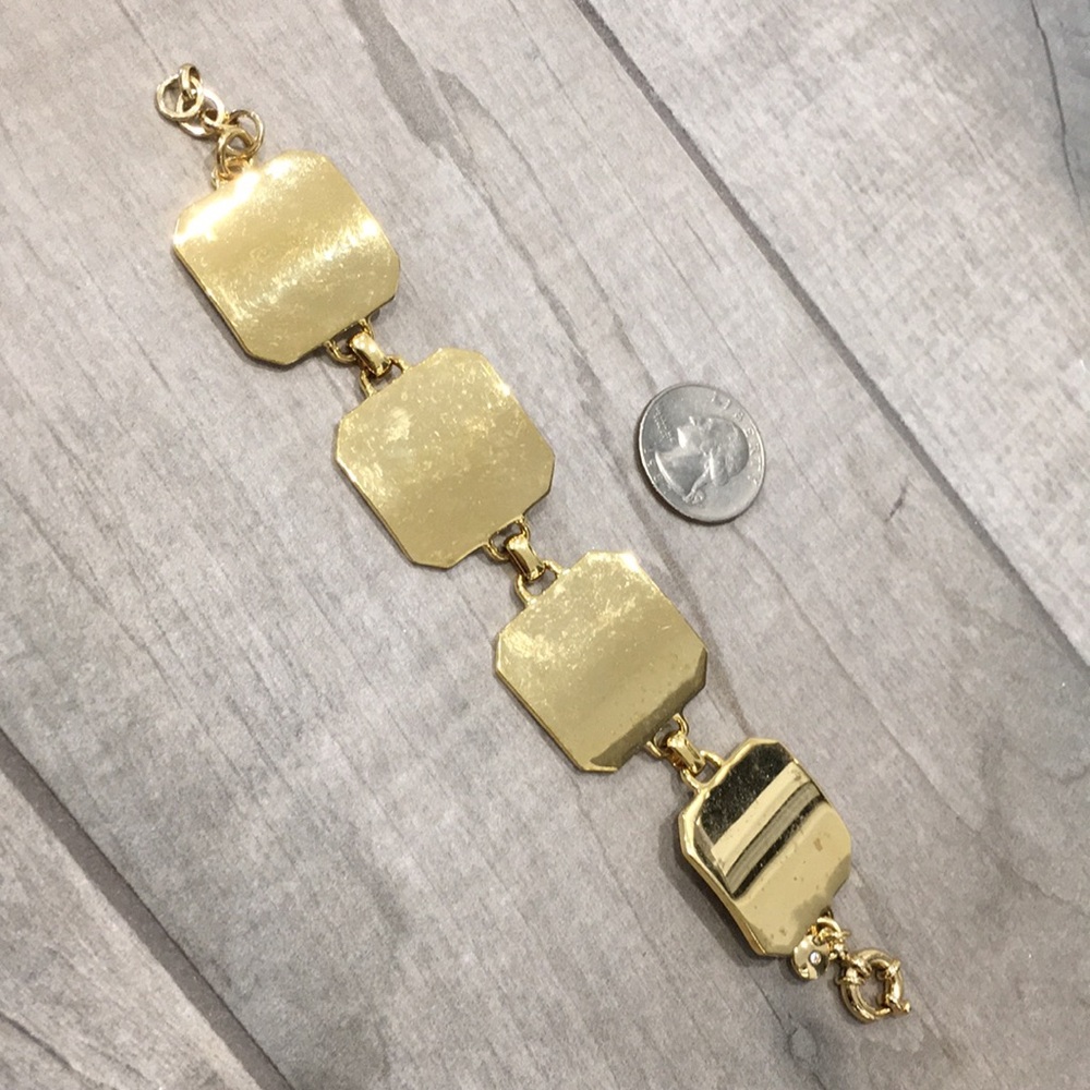 NWOT J. Crew Metal Shield Bracelet - Picture 4 of 5